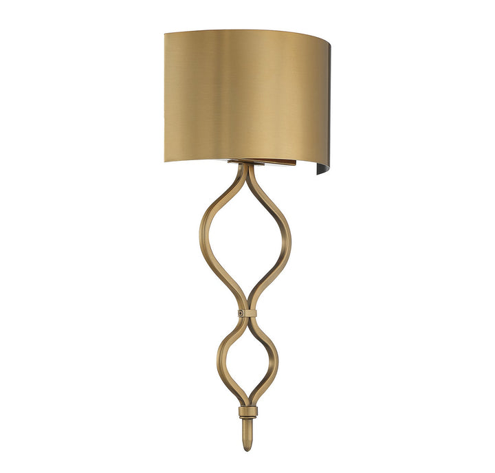 Savoy House Como 9-6520-1-322 Wall Sconce Light - Warm Brass