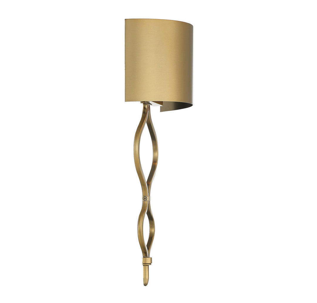 Savoy House Como 9-6520-1-322 Wall Sconce Light - Warm Brass