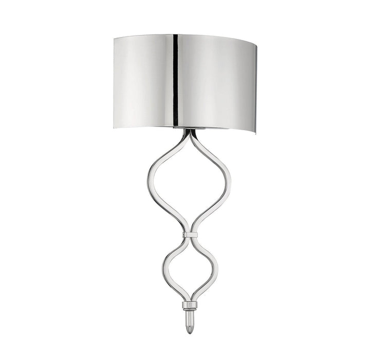Savoy House Como 9-6520-1-109 Wall Sconce Light - Polished Nickel