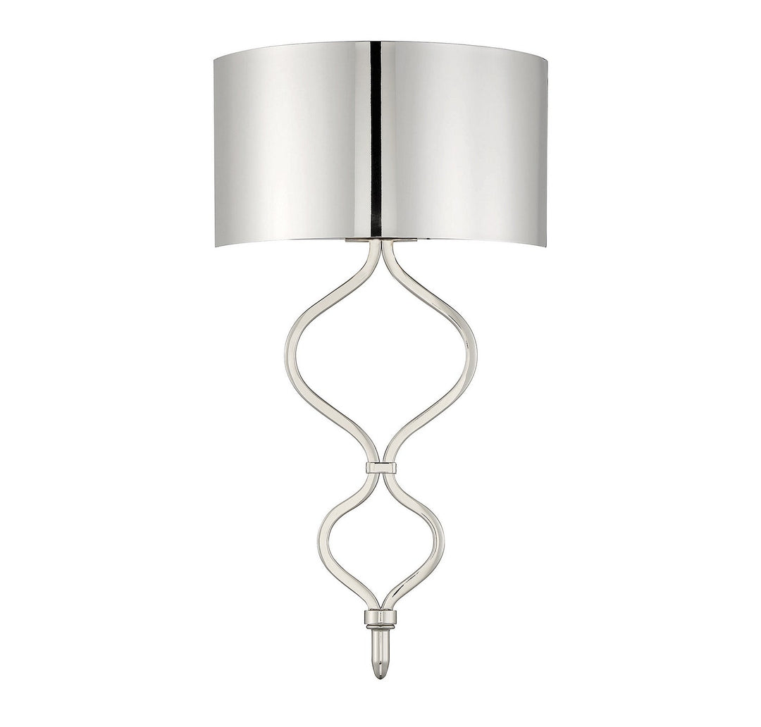Savoy House Como 9-6520-1-109 Wall Sconce Light - Polished Nickel