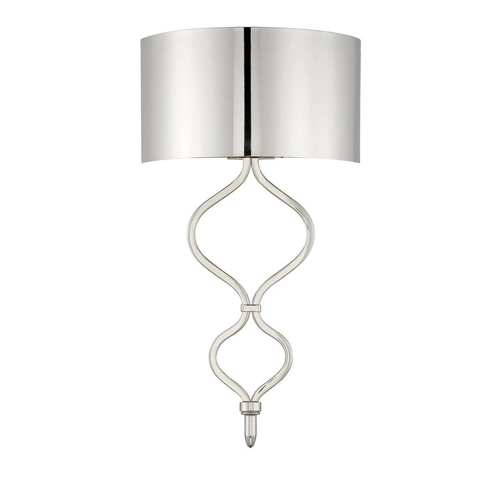 Savoy House Como 9-6520-1-109 Wall Sconce Light - Polished Nickel