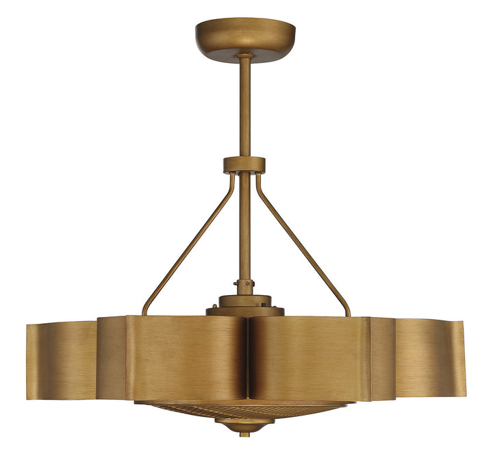 Savoy House Stockholm 39-FD-125-54 Ceiling Fan 12 - Gold Patina, Gold/