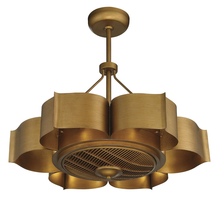 Savoy House Stockholm 39-FD-125-54 Ceiling Fan 12 - Gold Patina, Gold/