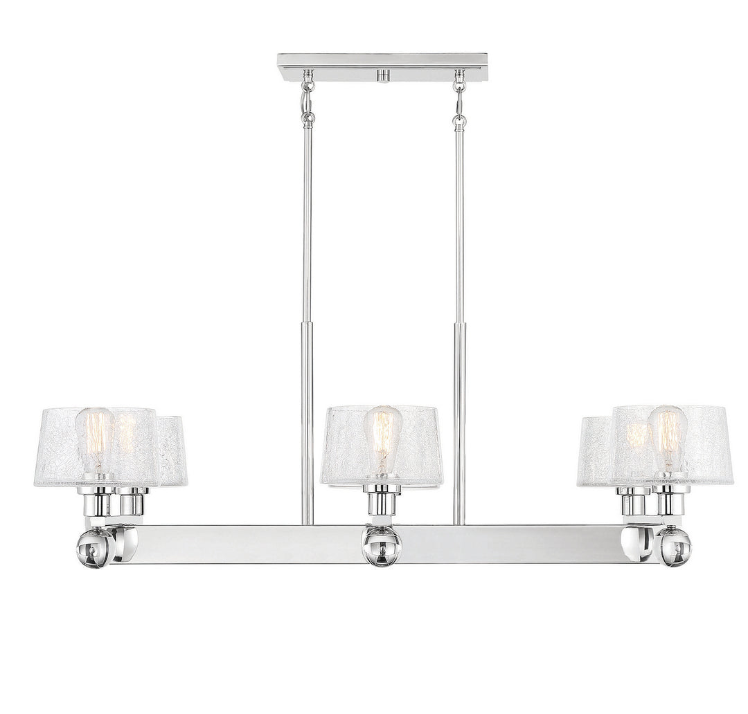 Savoy House Hanover 1-6300-6-109 Pendant Light - Polished Nickel