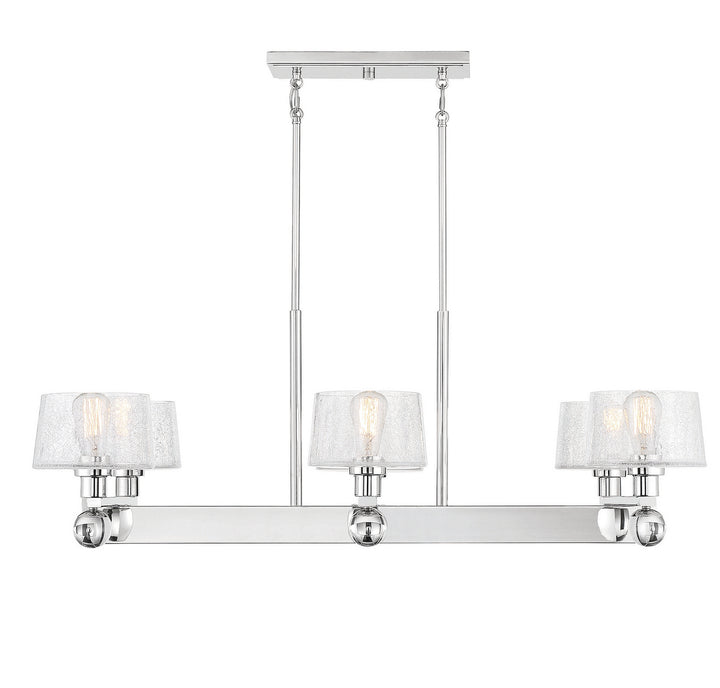 Savoy House Hanover 1-6300-6-109 Pendant Light - Polished Nickel