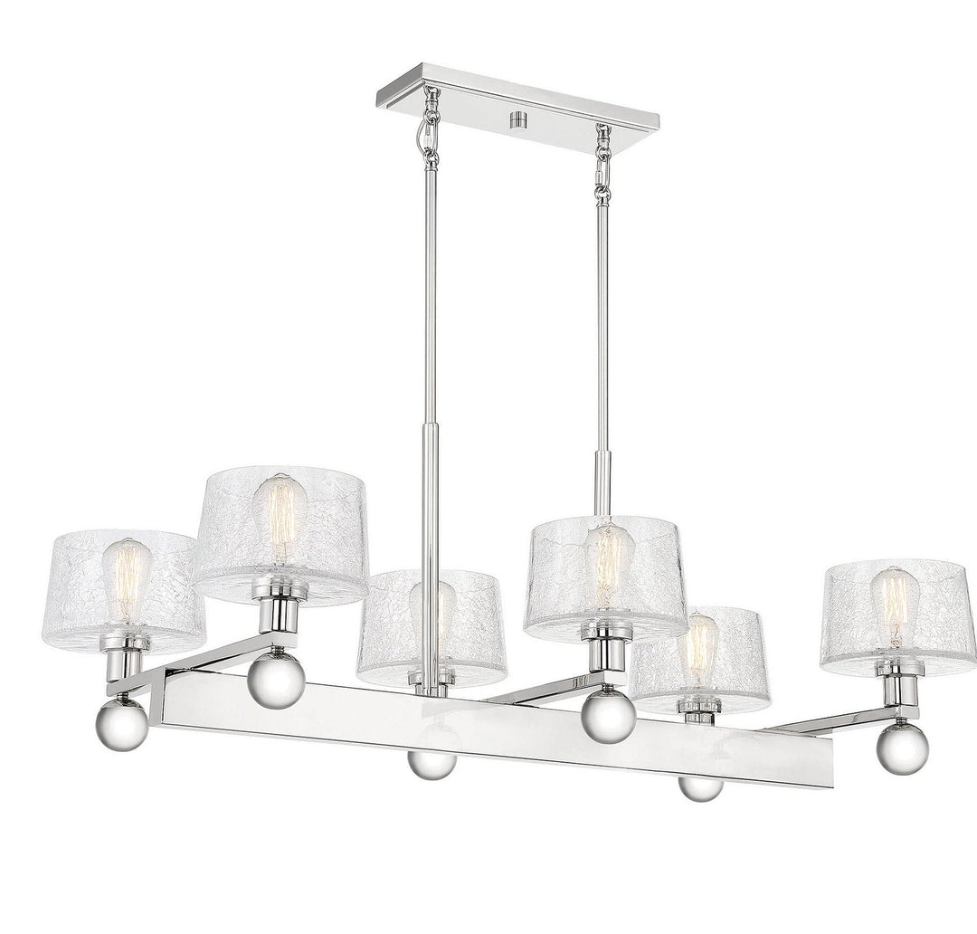 Savoy House Hanover 1-6300-6-109 Pendant Light - Polished Nickel