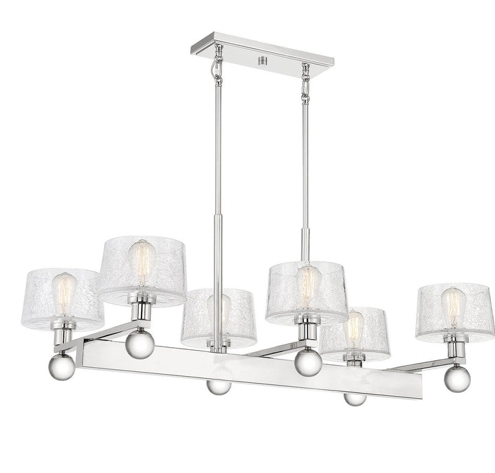 Savoy House Hanover 1-6300-6-109 Pendant Light - Polished Nickel