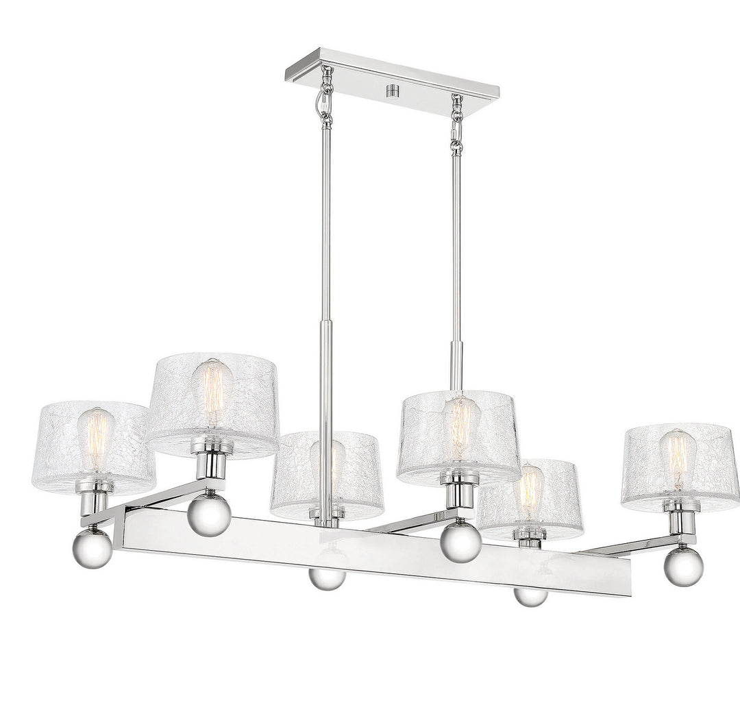 Savoy House Hanover 1-6300-6-109 Pendant Light - Polished Nickel