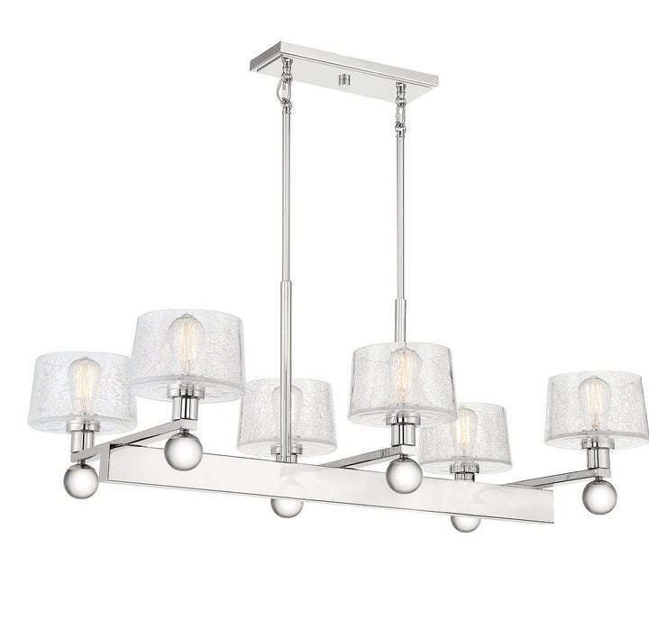 Savoy House Hanover 1-6300-6-109 Pendant Light - Polished Nickel