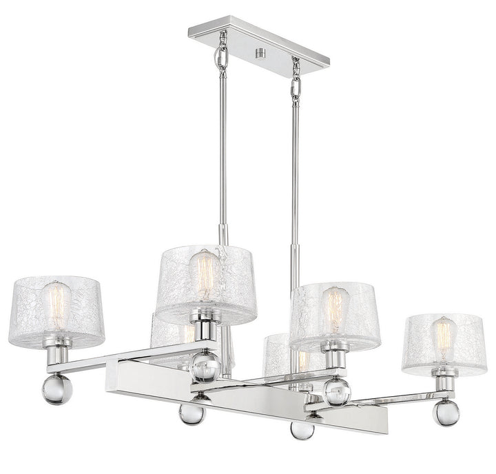 Savoy House Hanover 1-6300-6-109 Pendant Light - Polished Nickel