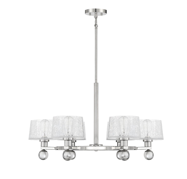 Savoy House Hanover 1-6302-6-109 Chandelier Light - Polished Nickel