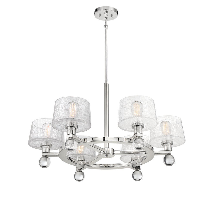 Savoy House Hanover 1-6302-6-109 Chandelier Light - Polished Nickel