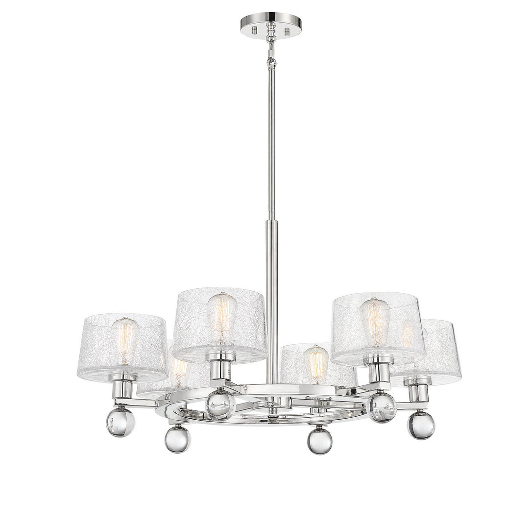 Savoy House Hanover 1-6302-6-109 Chandelier Light - Polished Nickel