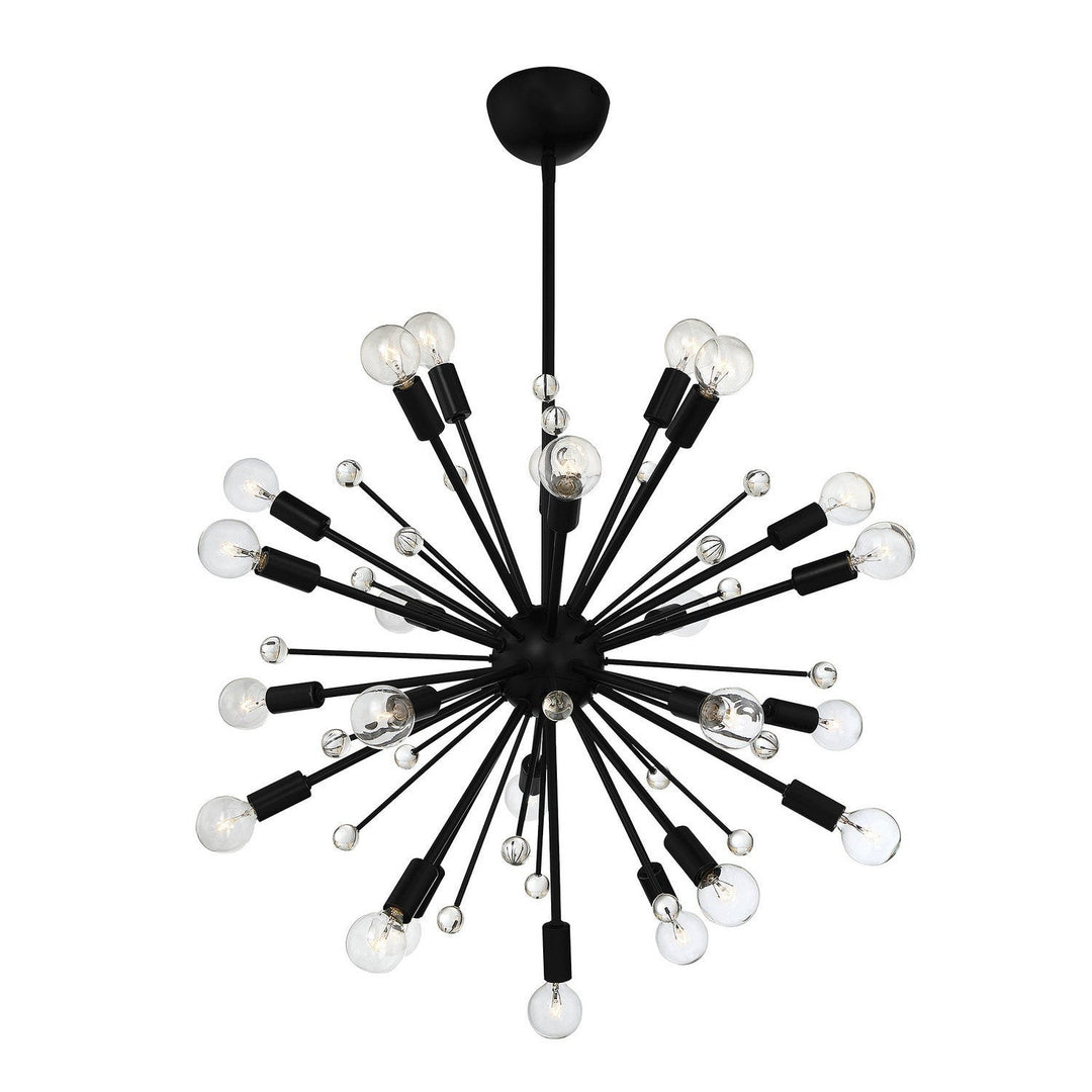 Savoy House Galea 7-6099-24-89 Chandelier Light - Matte Black