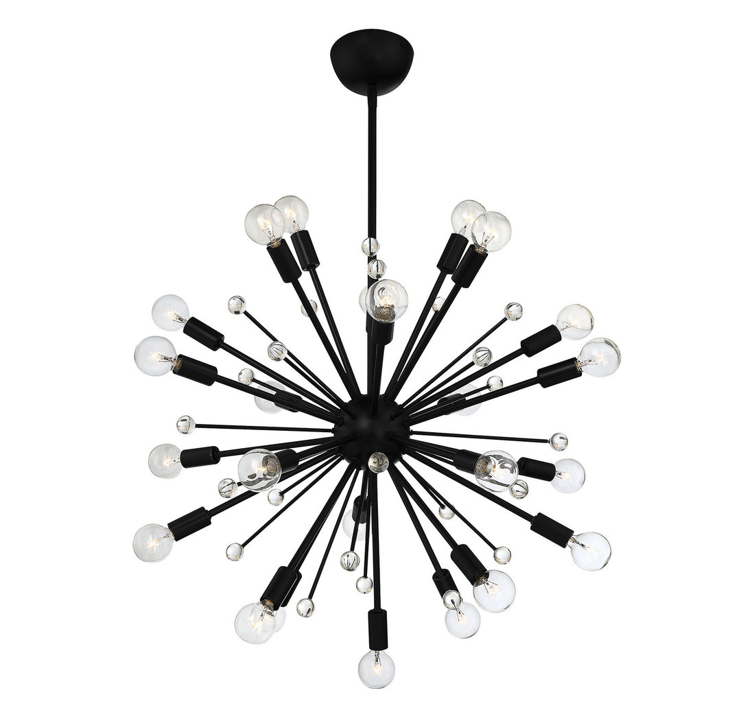 Savoy House Galea 7-6099-24-89 Chandelier Light - Matte Black