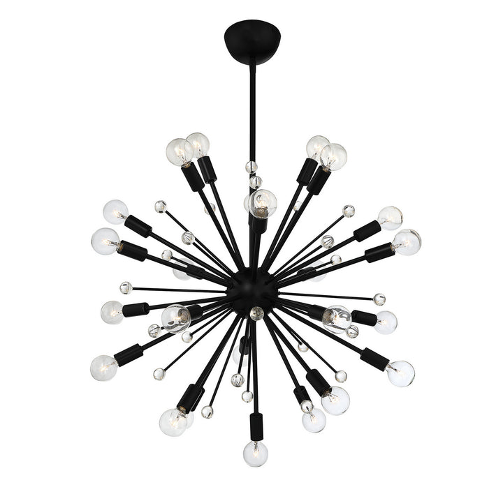 Savoy House Galea 7-6099-24-89 Chandelier Light - Matte Black