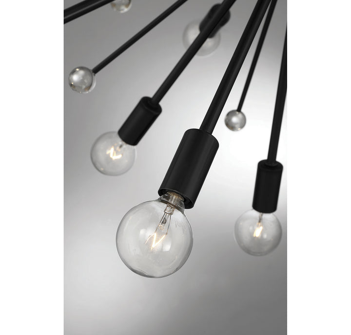 Savoy House Galea 7-6099-24-89 Chandelier Light - Matte Black