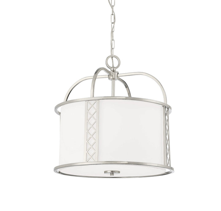 Savoy House Rockford 7-8202-3-109 Pendant Light - Polished Nickel
