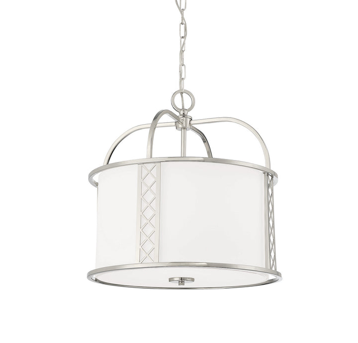 Savoy House Rockford 7-8202-3-109 Pendant Light - Polished Nickel