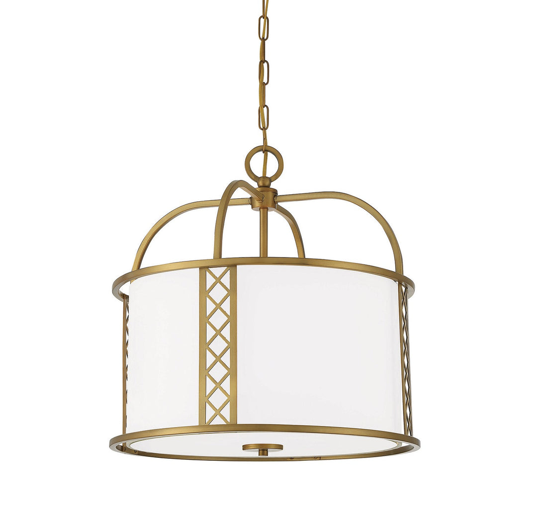 Savoy House Rockford 7-8202-3-322 Pendant Light - Warm Brass