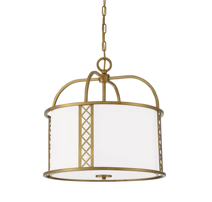 Savoy House Rockford 7-8202-3-322 Pendant Light - Warm Brass