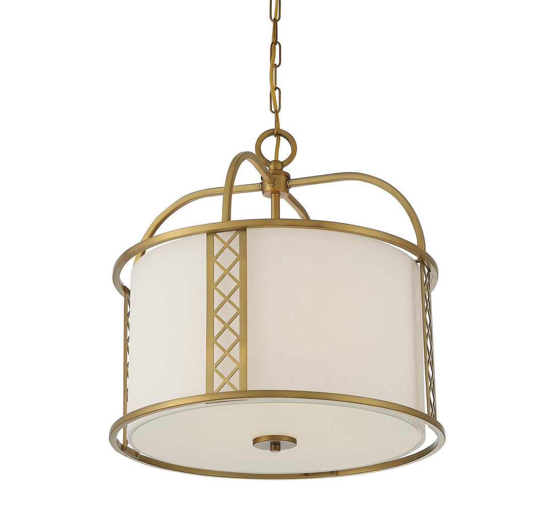 Savoy House Rockford 7-8202-3-322 Pendant Light - Warm Brass