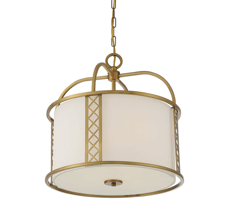 Savoy House Rockford 7-8202-3-322 Pendant Light - Warm Brass
