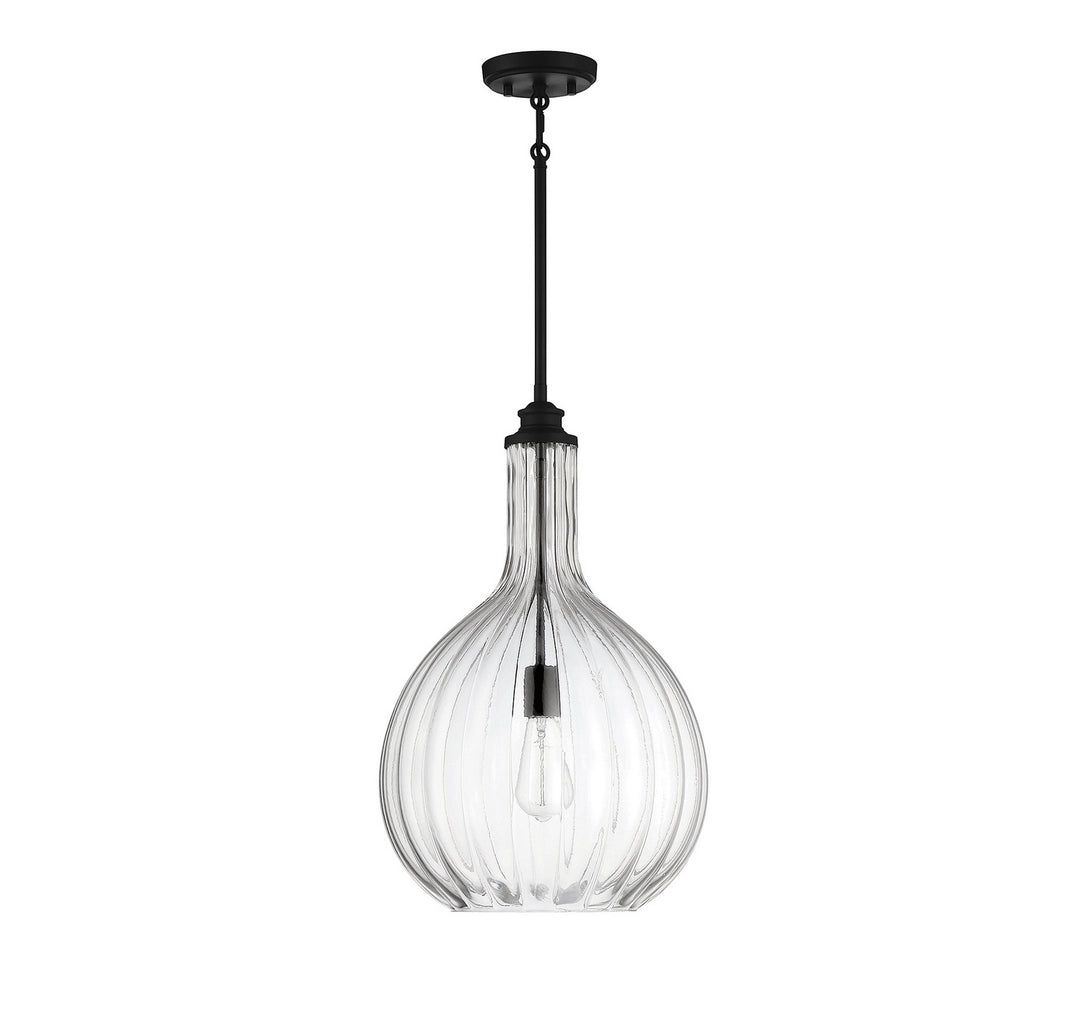 Savoy House Brandon 7-2255-1-89 Pendant Light - Matte Black