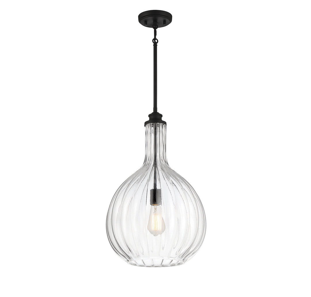 Savoy House Brandon 7-2255-1-89 Pendant Light - Matte Black