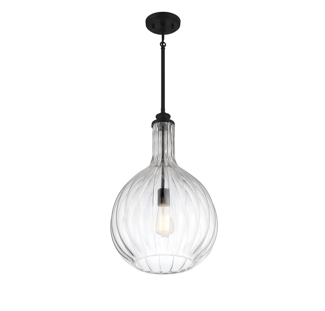Savoy House Brandon 7-2255-1-89 Pendant Light - Matte Black
