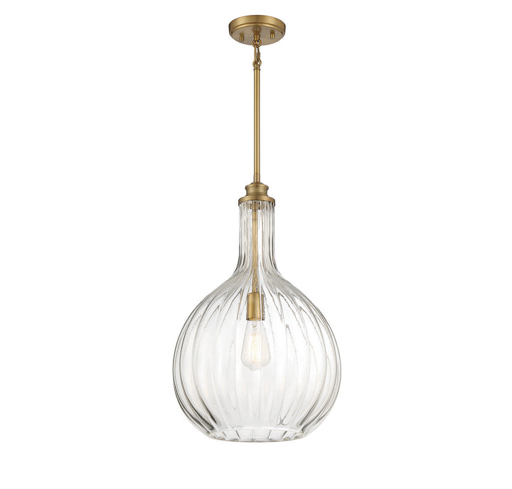 Savoy House Brandon 7-2255-1-322 Pendant Light - Warm Brass