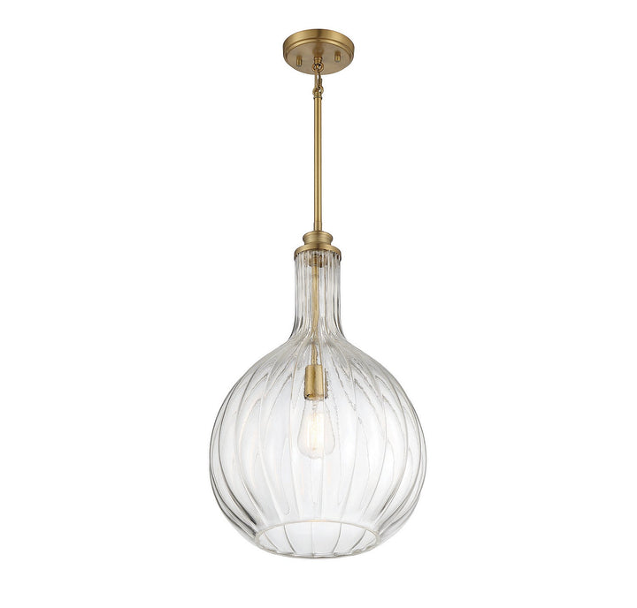 Savoy House Brandon 7-2255-1-322 Pendant Light - Warm Brass