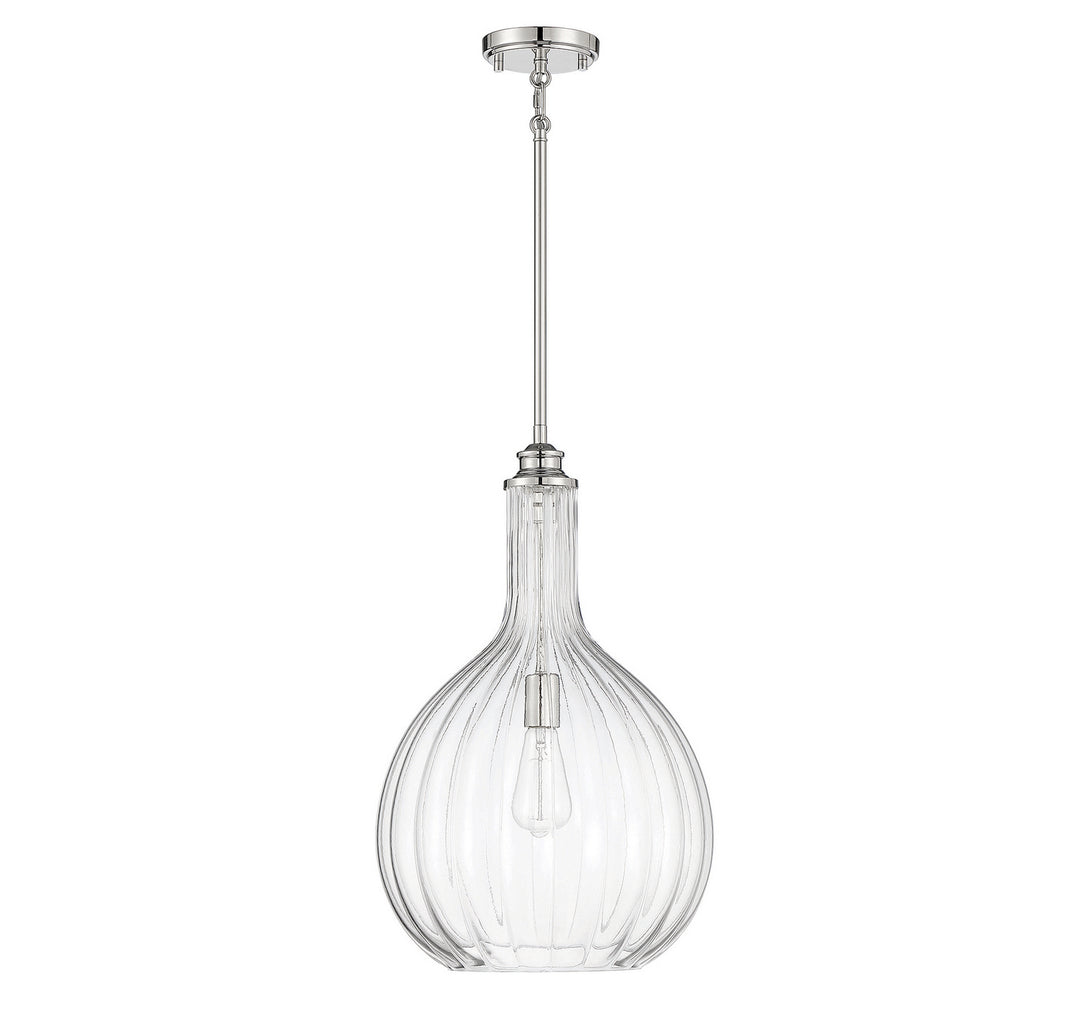 Savoy House Brandon 7-2255-1-109 Pendant Light - Polished Nickel