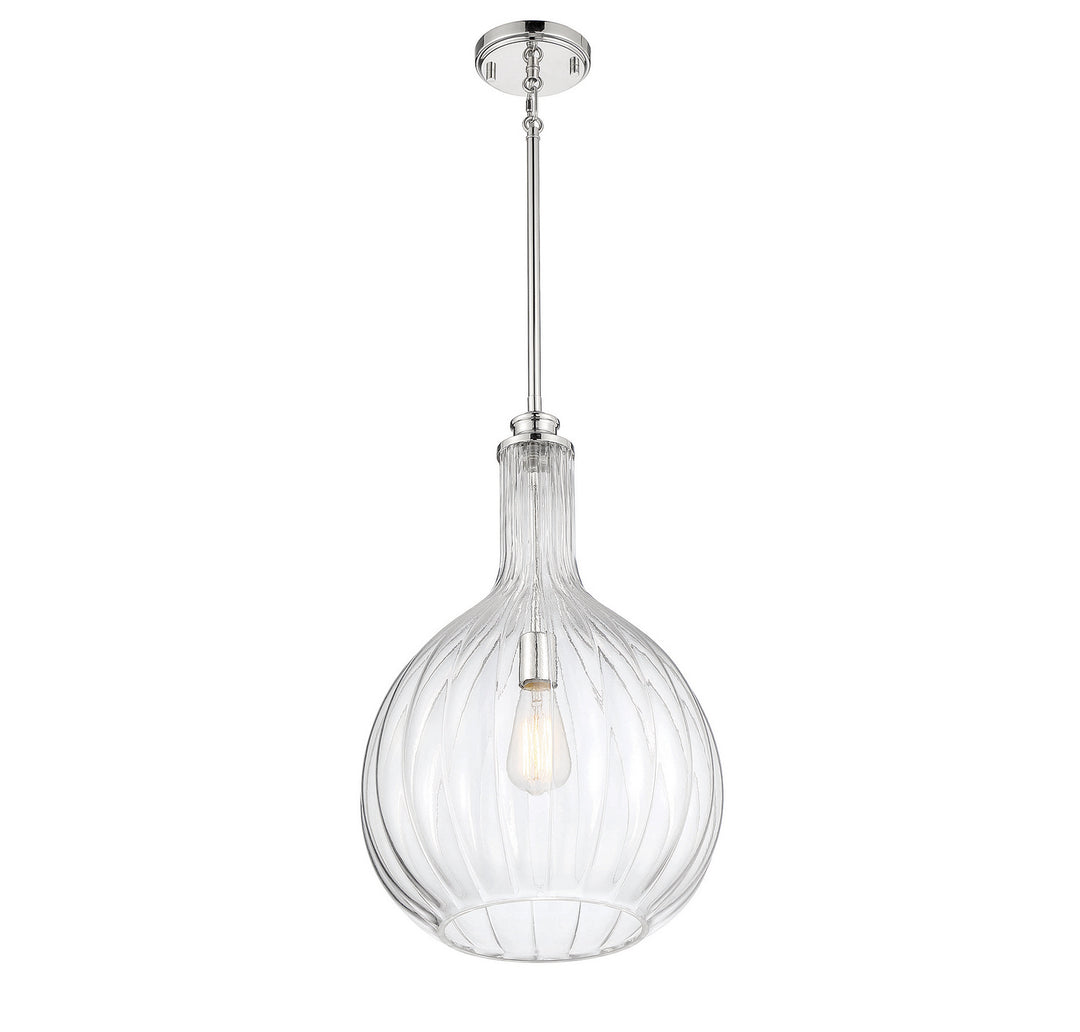 Savoy House Brandon 7-2255-1-109 Pendant Light - Polished Nickel