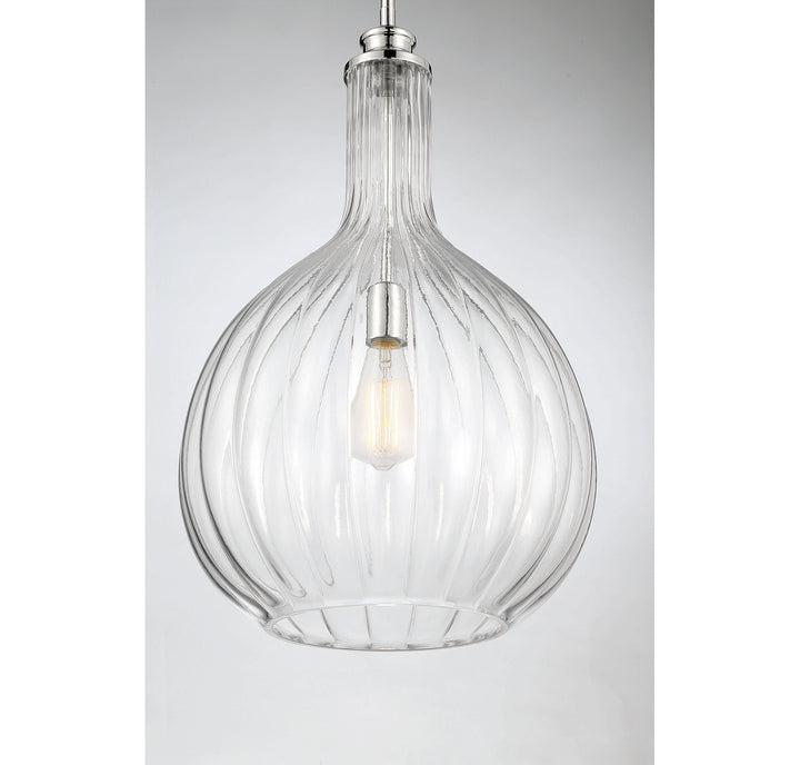 Savoy House Brandon 7-2255-1-109 Pendant Light - Polished Nickel