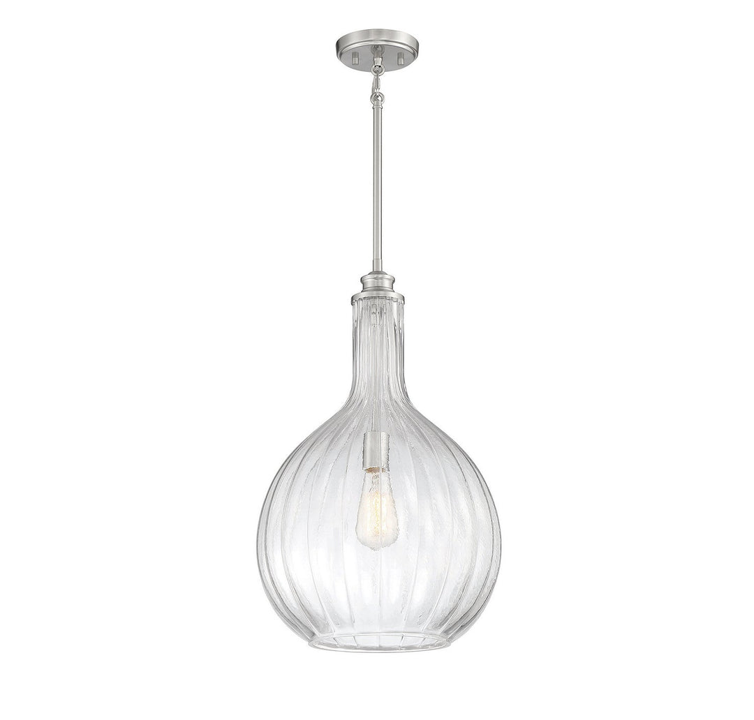 Savoy House Brandon 7-2255-1-SN Pendant Light - Satin Nickel