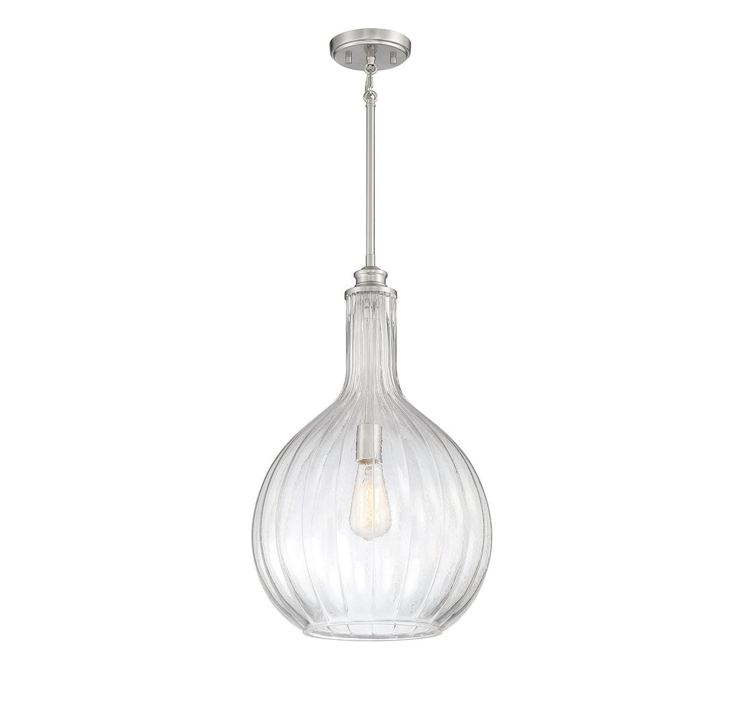 Savoy House Brandon 7-2255-1-SN Pendant Light - Satin Nickel