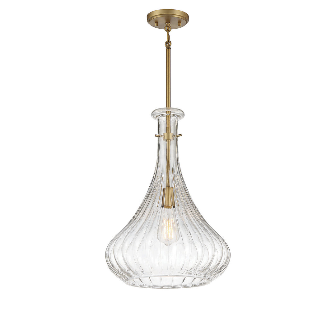 Savoy House Bristo 7-2265-1-322 Pendant Light - Warm Brass