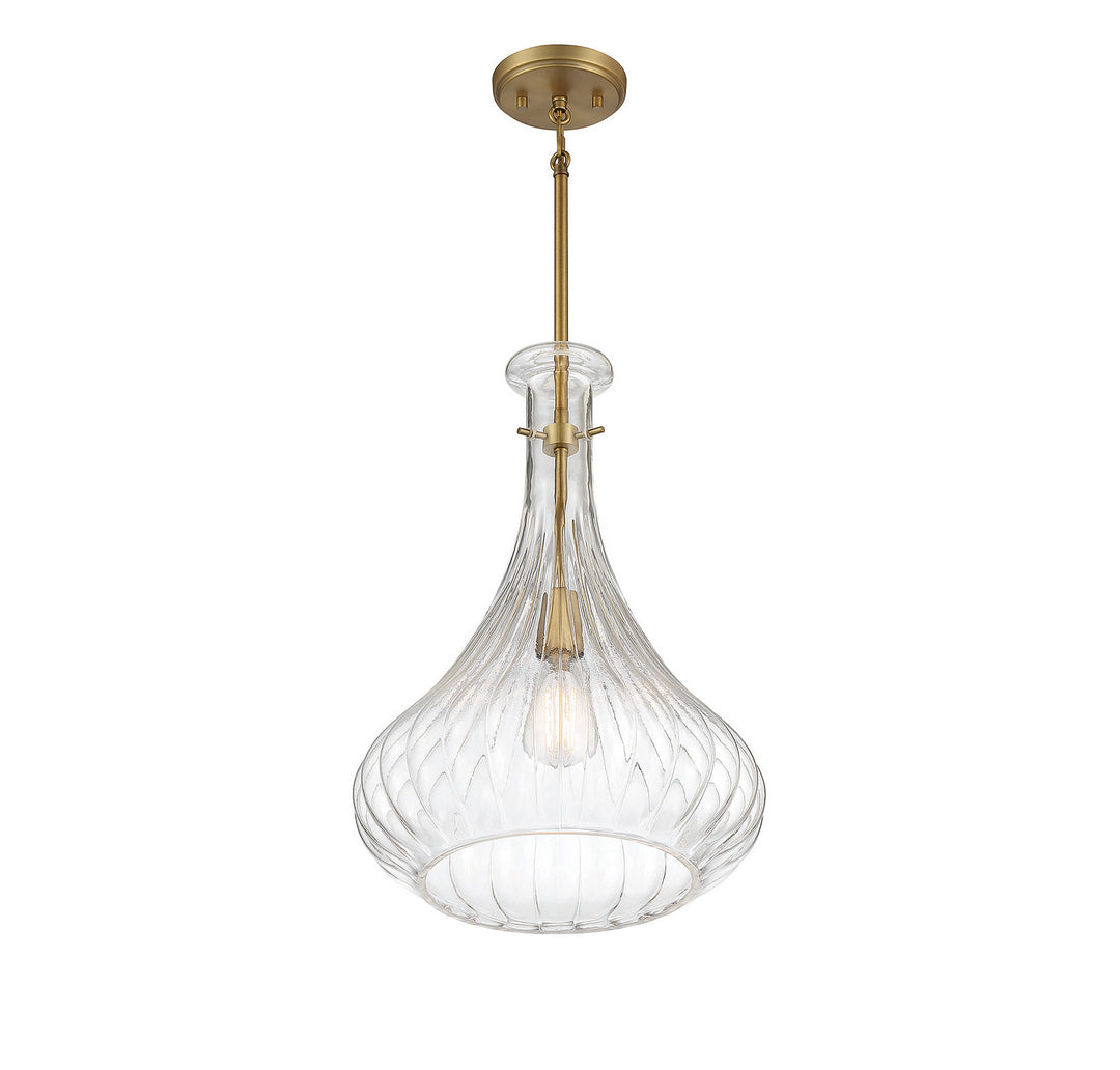Savoy House Bristo 7-2265-1-322 Pendant Light - Warm Brass