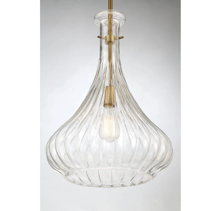 Savoy House Bristo 7-2265-1-322 Pendant Light - Warm Brass
