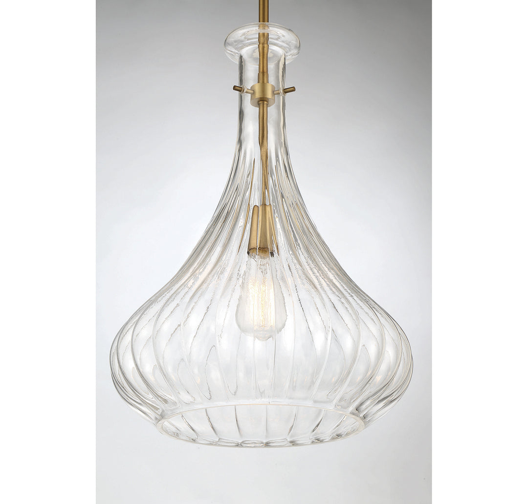 Savoy House Bristo 7-2265-1-322 Pendant Light - Warm Brass