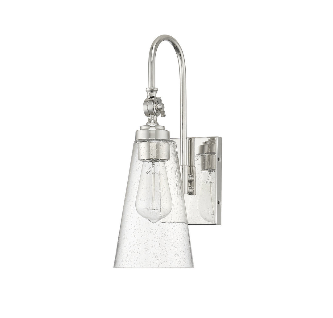 Savoy House York 9-108-1-109 Wall Sconce Light - Polished Nickel