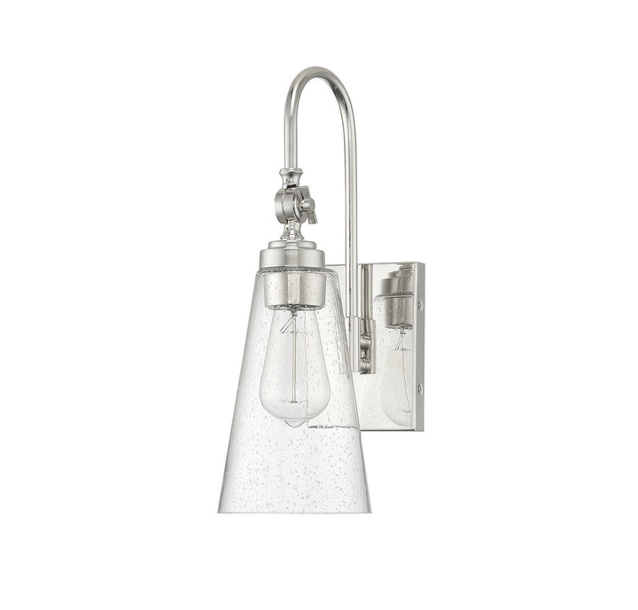 Savoy House York 9-108-1-109 Wall Sconce Light - Polished Nickel