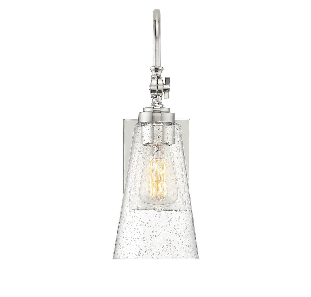 Savoy House York 9-108-1-109 Wall Sconce Light - Polished Nickel