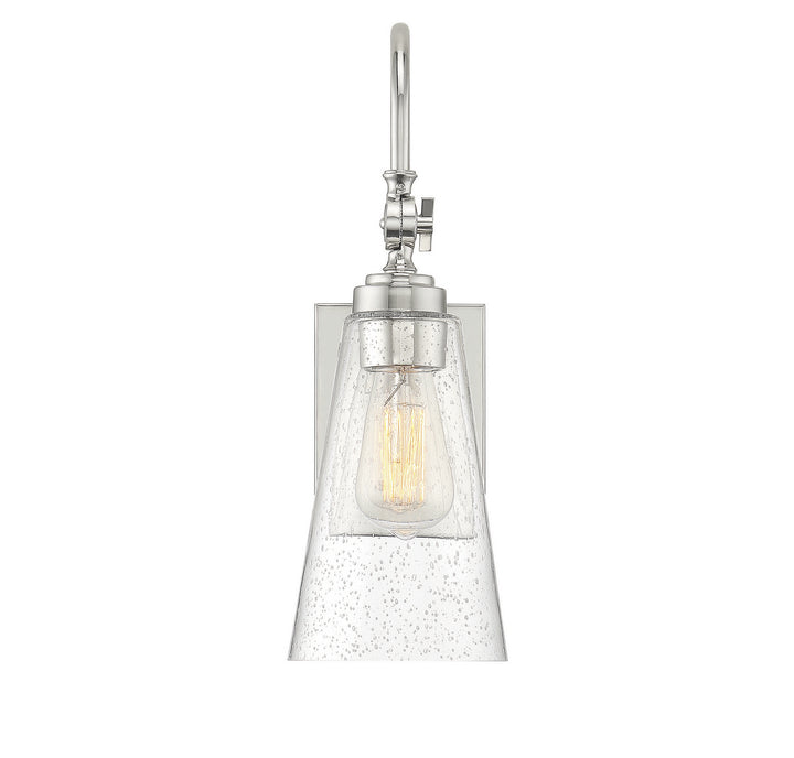 Savoy House York 9-108-1-109 Wall Sconce Light - Polished Nickel