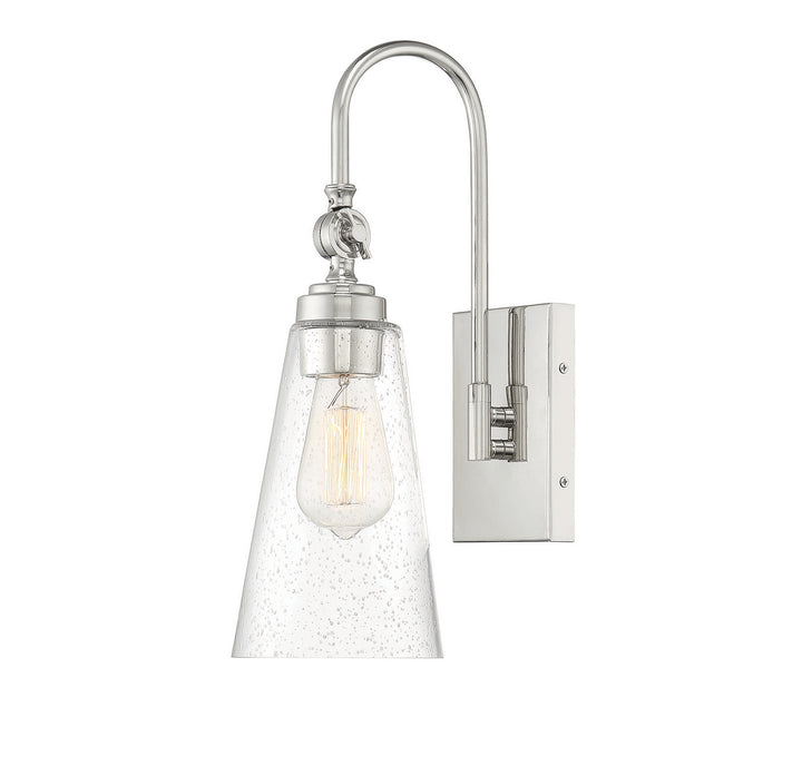 Savoy House York 9-108-1-109 Wall Sconce Light - Polished Nickel