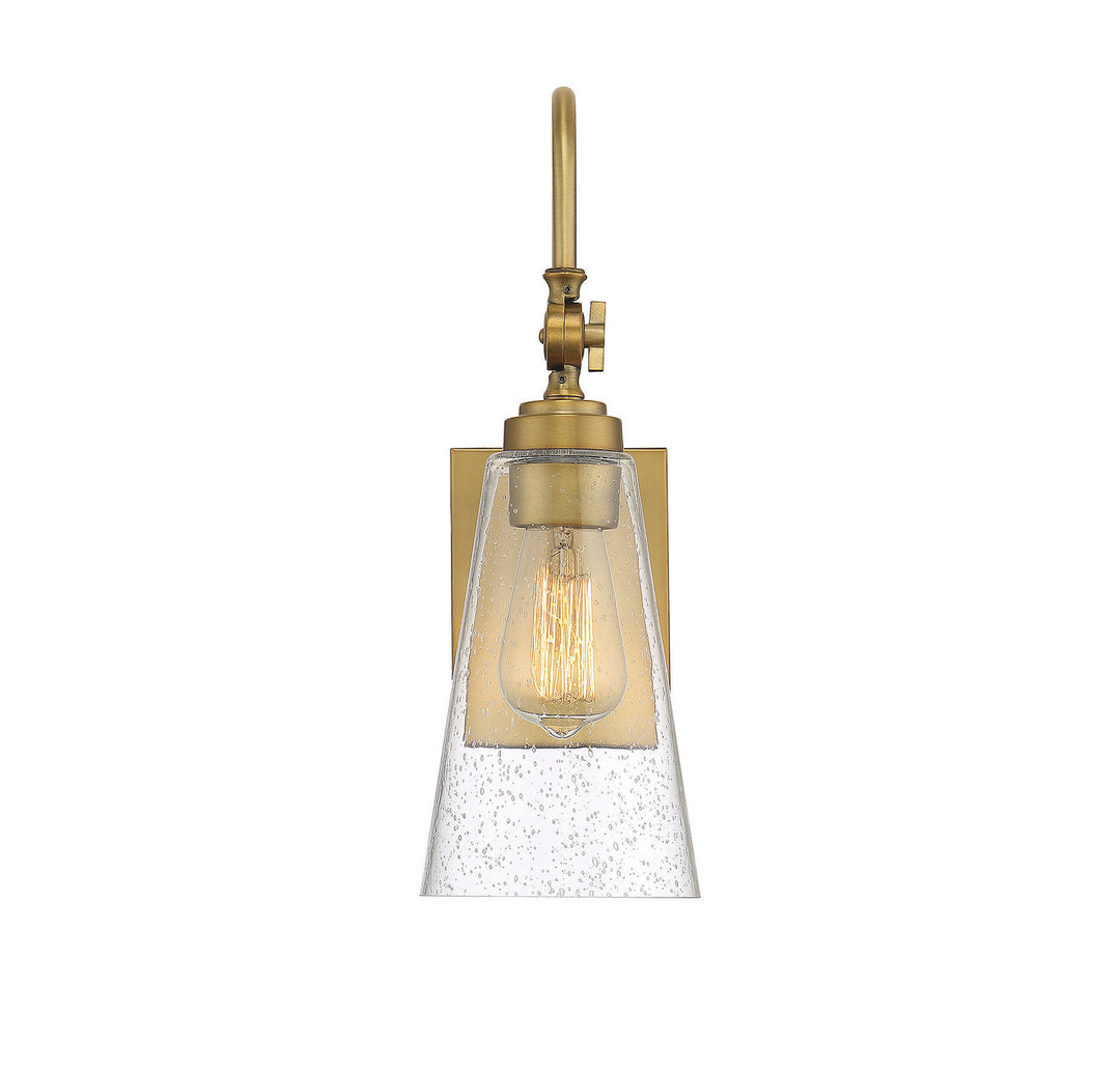 Savoy House York 9-108-1-322 Wall Sconce Light - Warm Brass