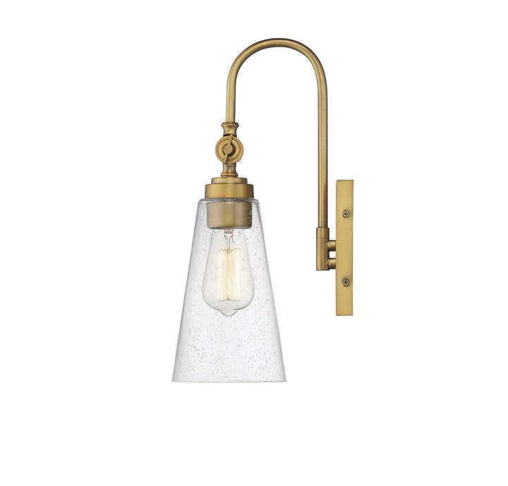 Savoy House York 9-108-1-322 Wall Sconce Light - Warm Brass