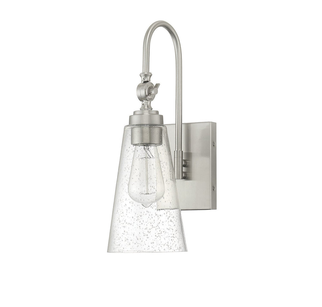 Savoy House York 9-108-1-SN Wall Sconce Light - Satin Nickel