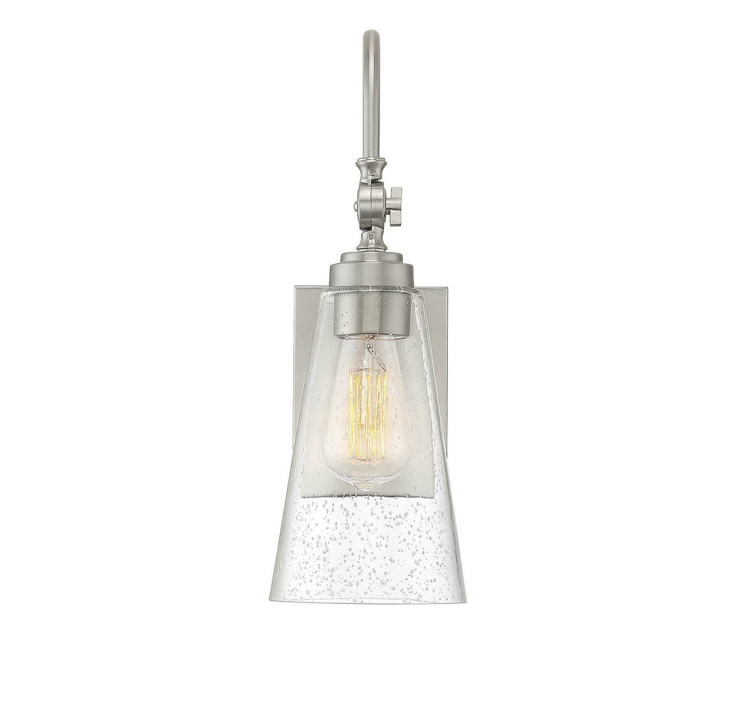 Savoy House York 9-108-1-SN Wall Sconce Light - Satin Nickel